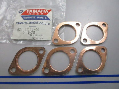 NEW OEM (LOT OF 5) 624-41134-00-00 Yamaha Gasket 0810
