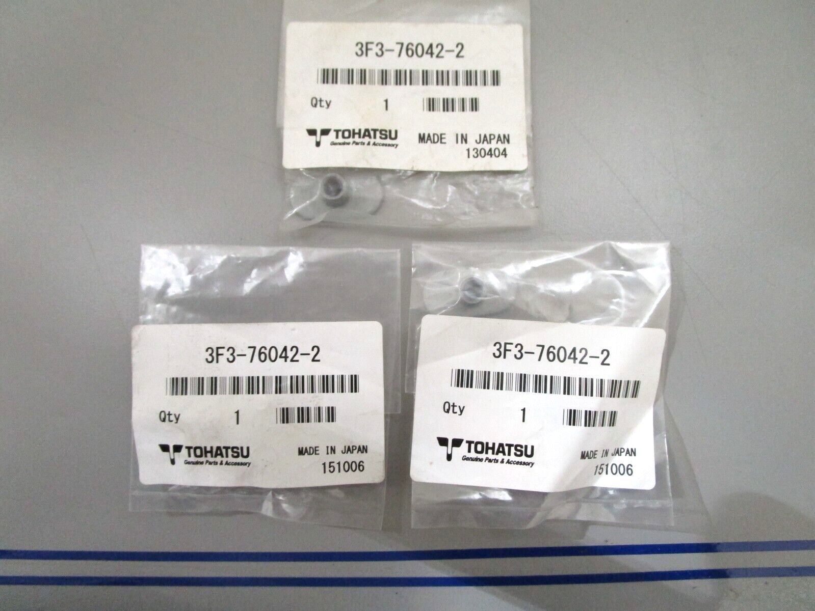 *NEW OEM* (LOT OF 3) 0780 Nissan Tohatsu Nut 3F3-76042-2 3F3760422