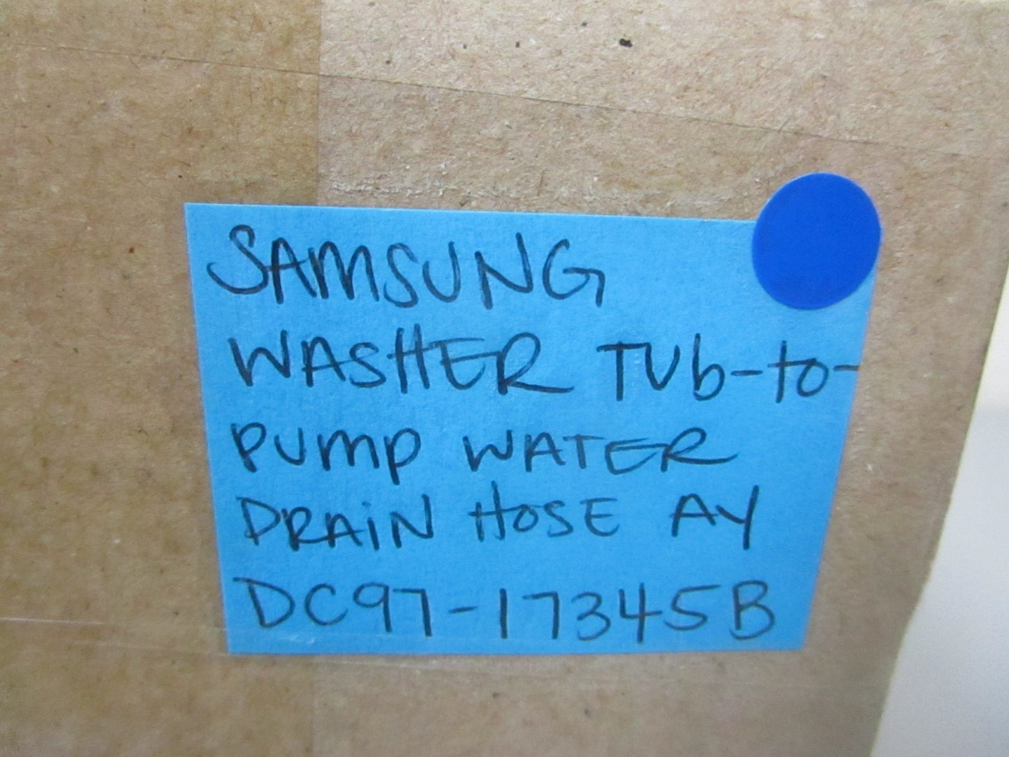 *NEW OEM* 0720 Samsung Washer Tub-to-Pump Water Drain Hose Assembly DC97-17345B