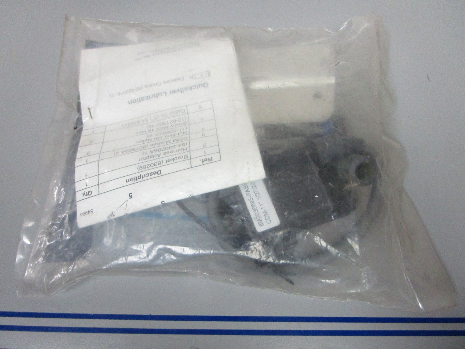 *NEW OEM* 0810 Mercury Quicksilver Adaptor Kit 827509A12