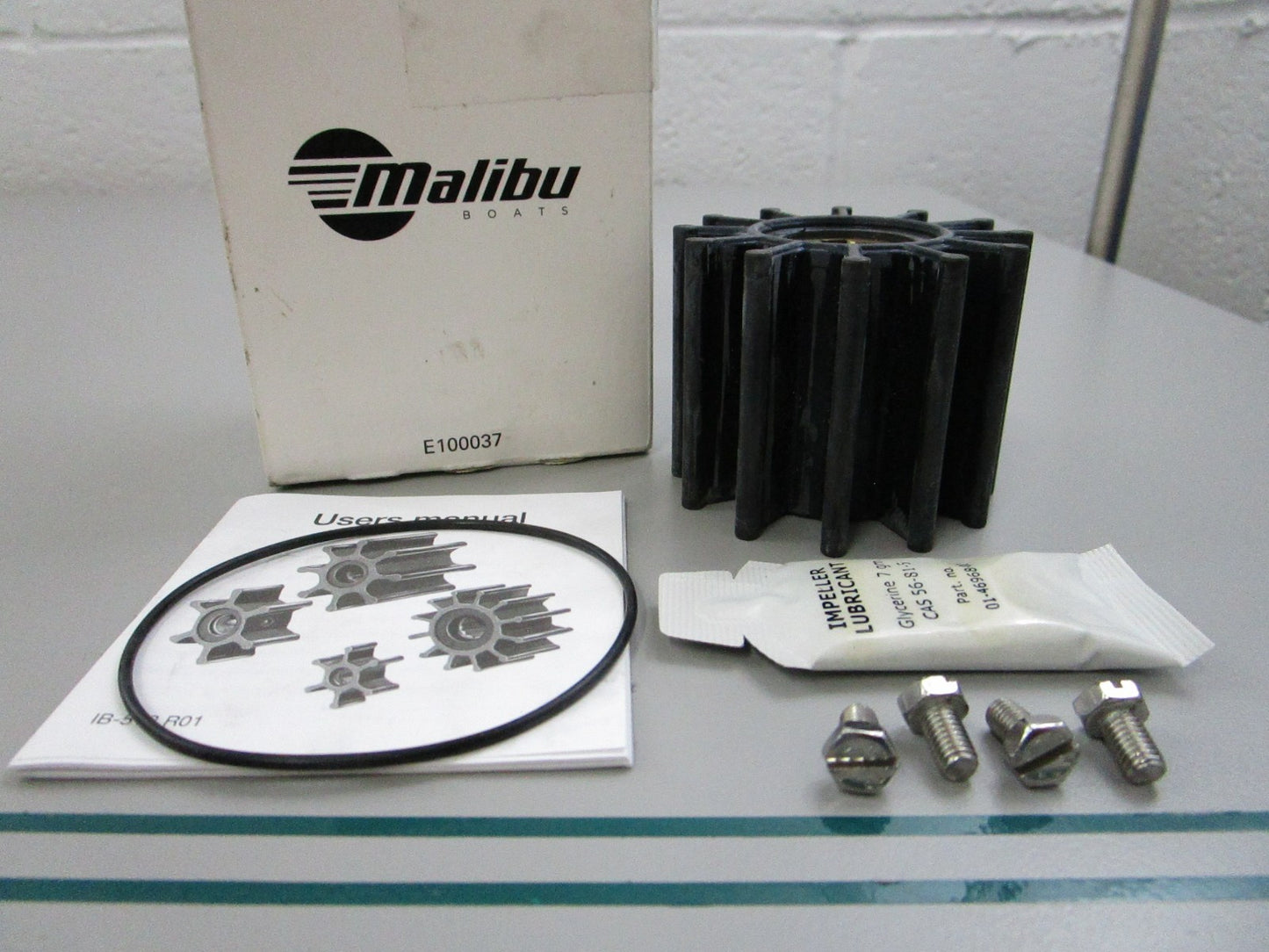 NEW OEM E100037 Malibu Boats Impeller Kit 0810