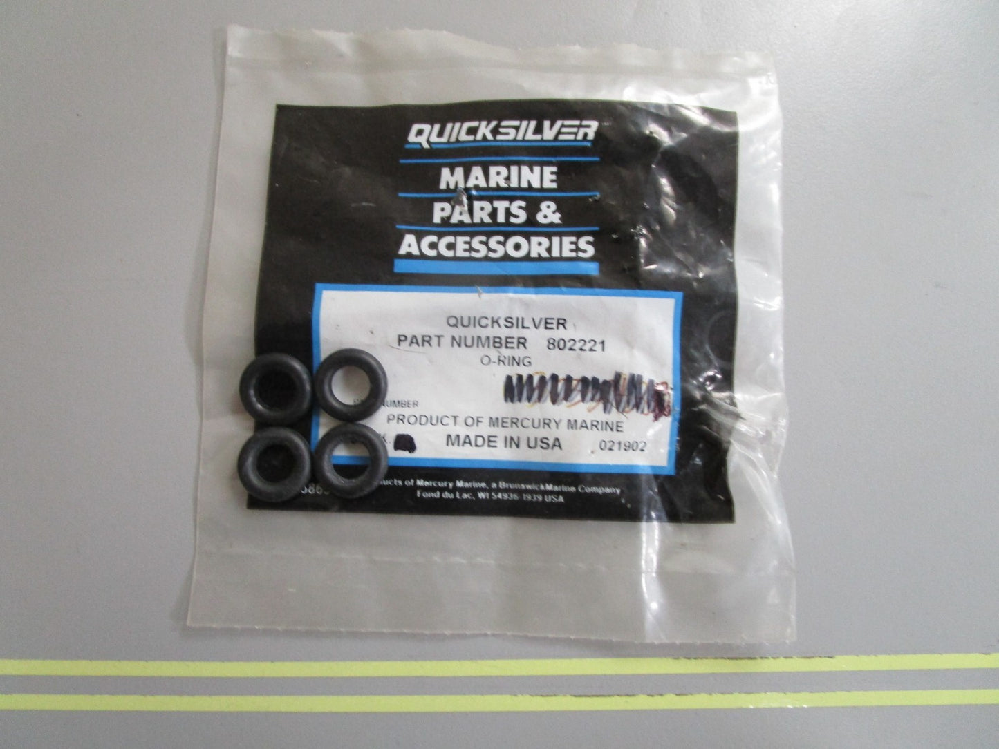*NEW OEM* (LOT OF 4) 0810 Mercury Quicksilver O-Ring 802221