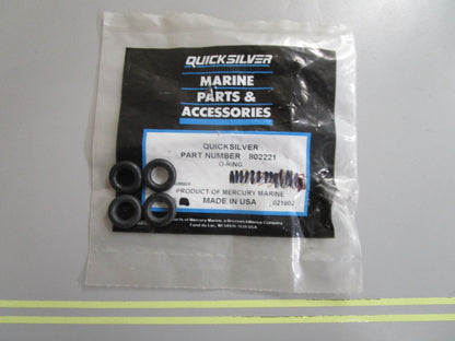 *NEW OEM* (LOT OF 4) 0810 Mercury Quicksilver O-Ring 802221