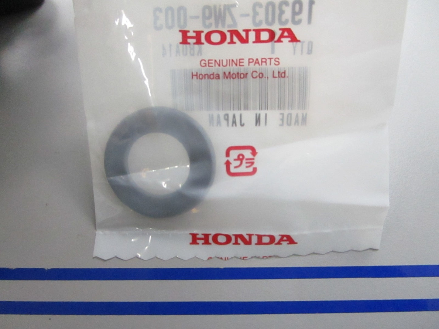*NEW OEM* 0810 Honda Rubber Ring 19303-ZW9-003
