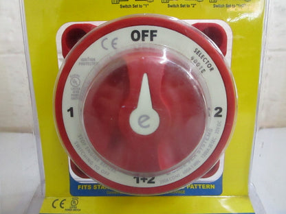 *NEW* 0820 Blue Sea Systems e-Series 4 Position Selector Switch 9001e