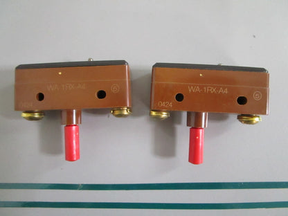 Honeywell MICRO SWITCH WA-1RX-A4 SPST-NC 20A Pin Plunger LOT OF 2 NEW OEM 0820