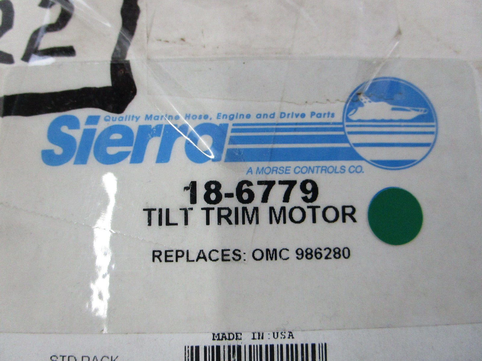 NEW 18-6779 Replaces: OMC 986280 Sierra Tilt Trim Motor 0810