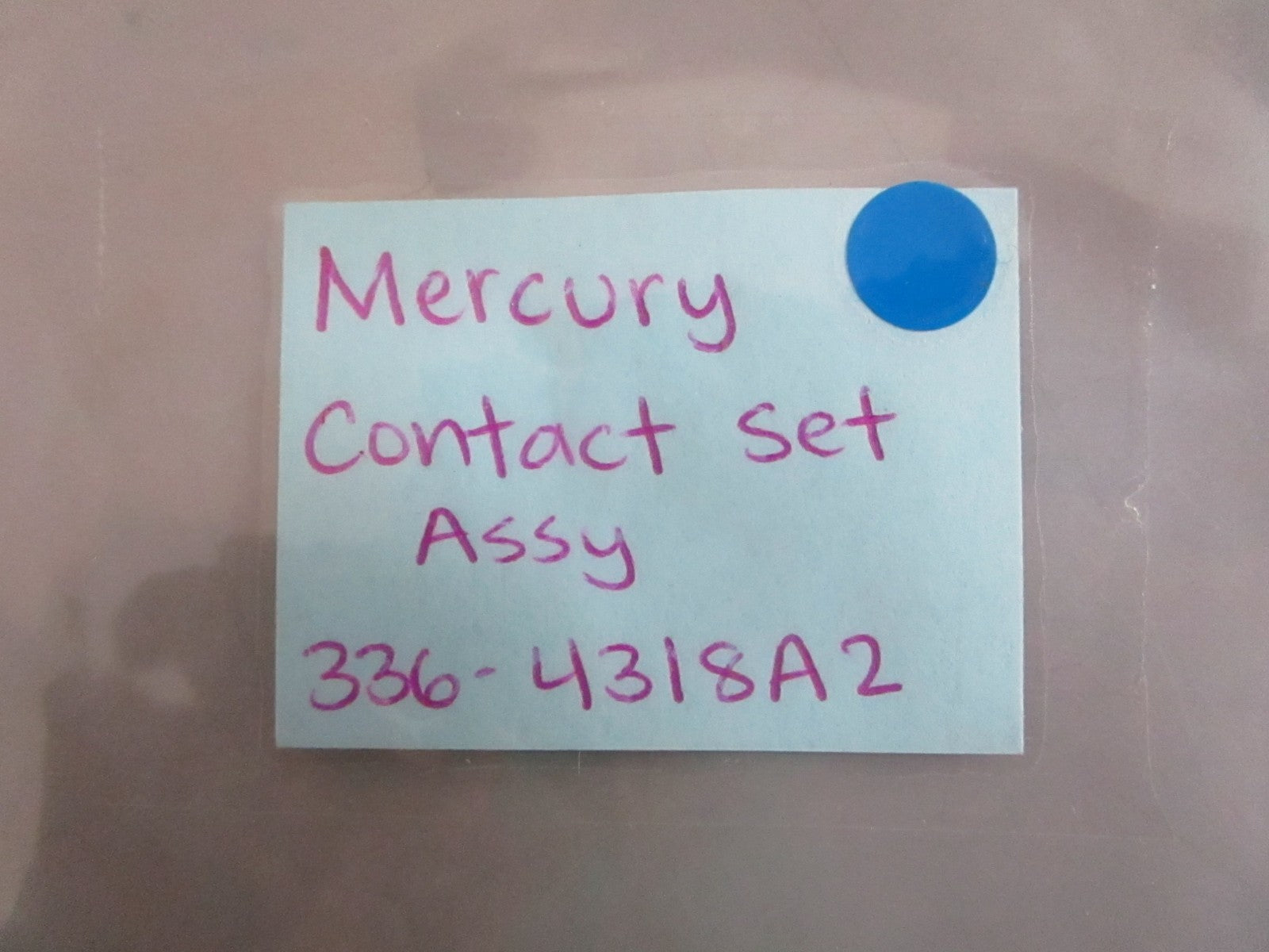 NEW OEM 336-4318A2 Mercury Quicksilver Contact Set Assy 0820