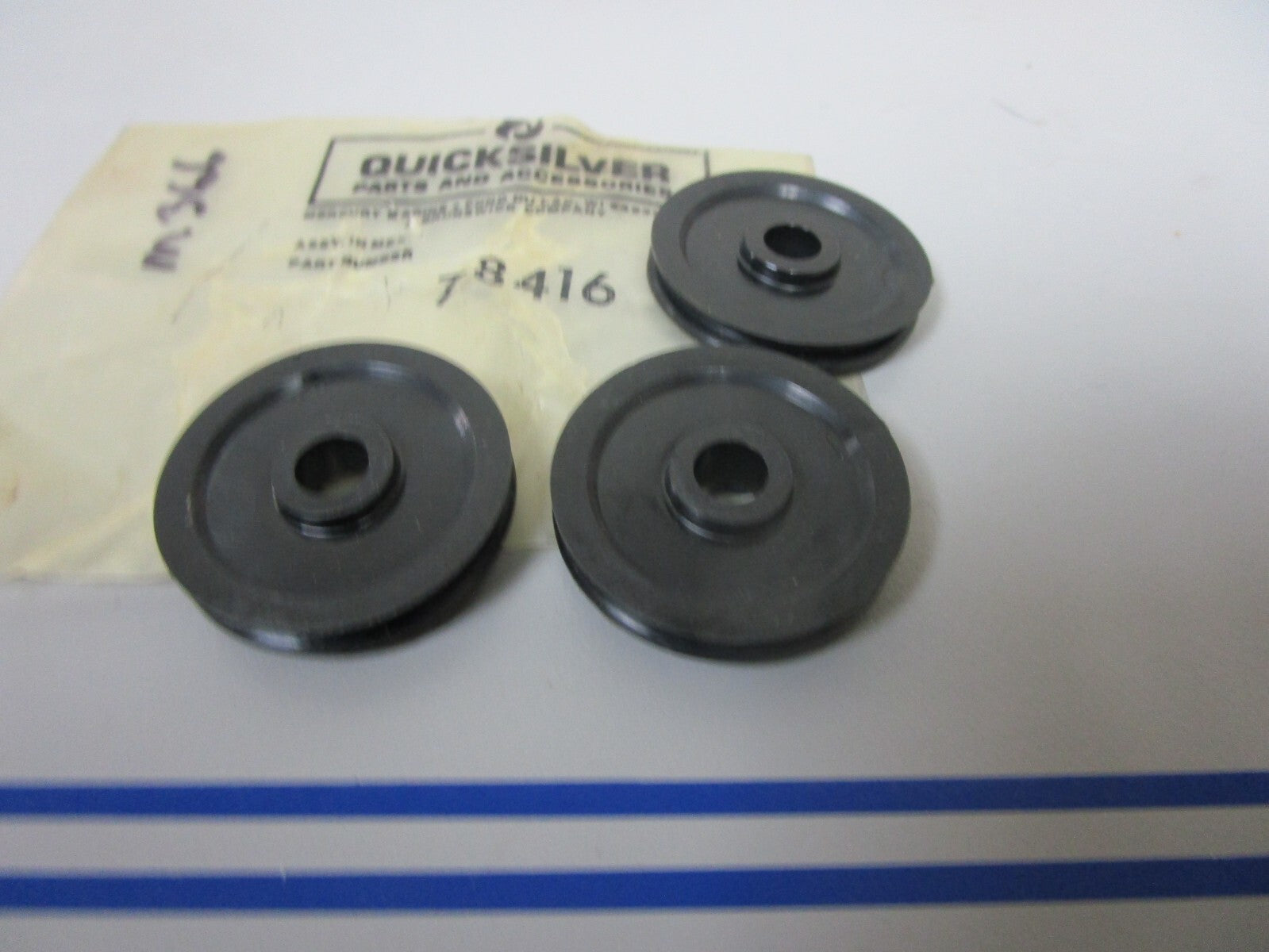 *NEW OEM* (LOT OF 3) 0810 Mercury Quicksilver Pulley 78416