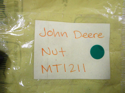 NEW OEM MT1211 John Deere Nut 0810