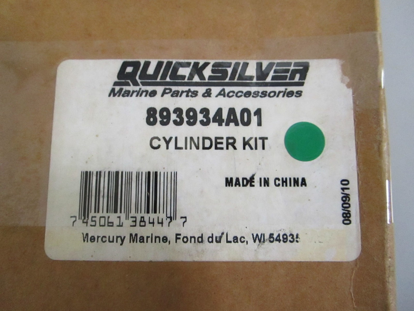 NEW OEM 893934A01 Mercury Quicksilver Cylinder Kit 0820