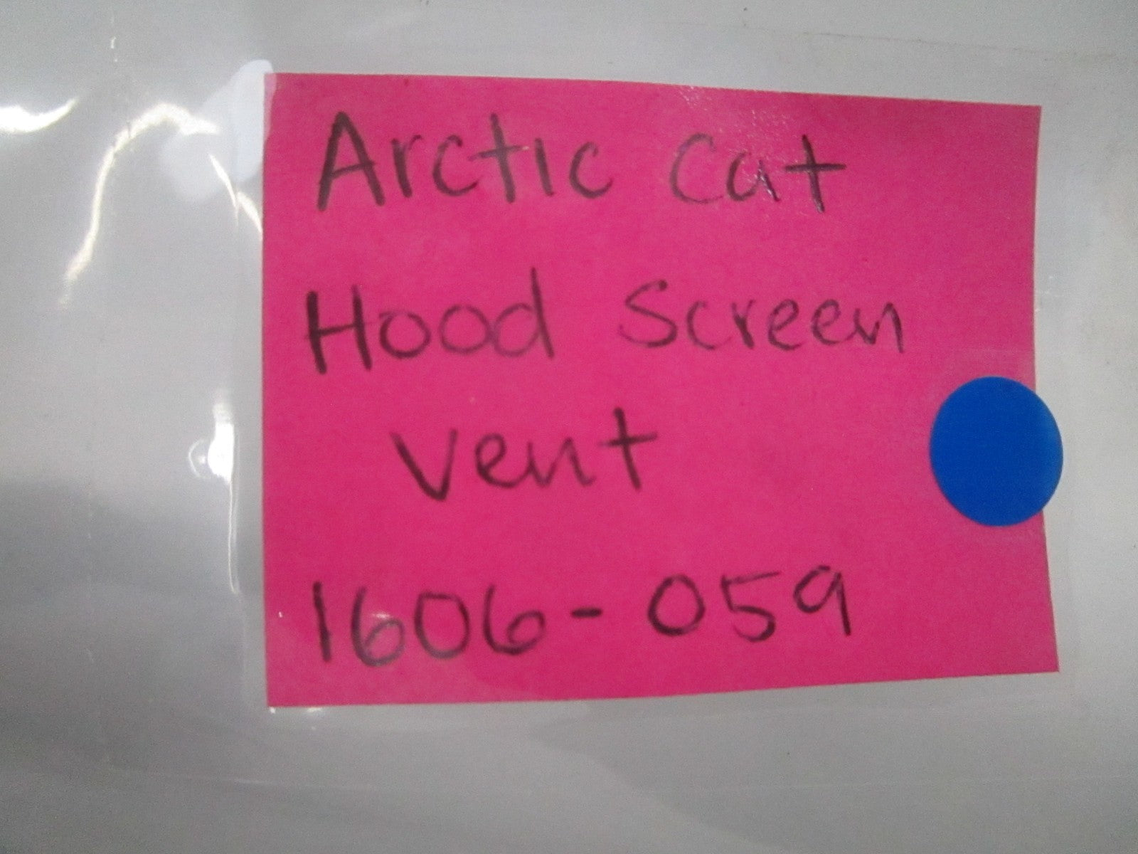 *NEW OEM* 0810 Arctic Cat Hood Screen Vent 1606-059