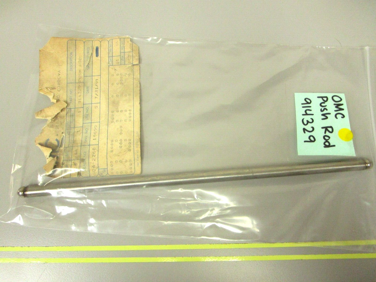 *NEW OEM* 0750 OMC Johnson Evinruide PUSH ROD 914329 0914329