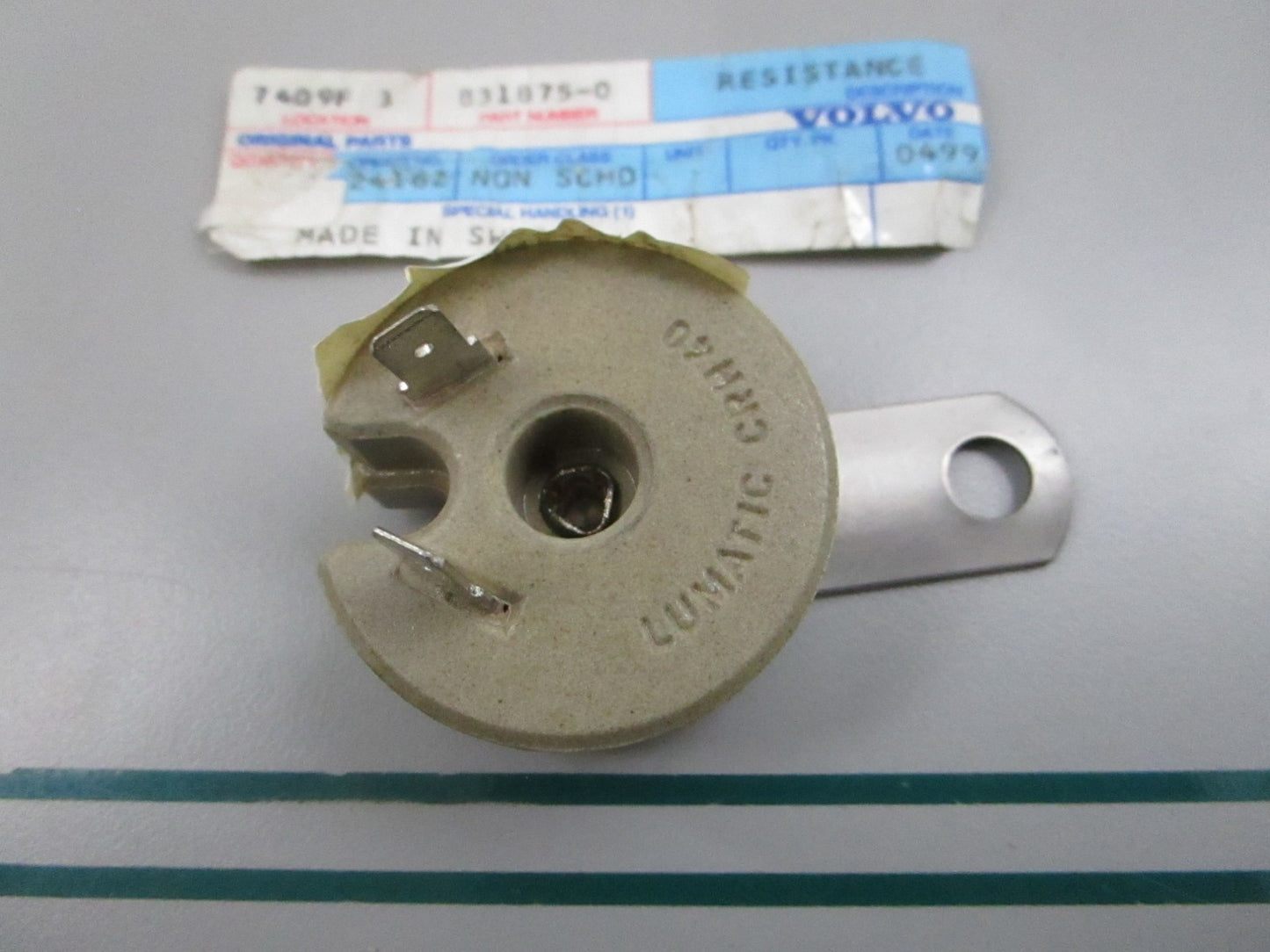 NEW OEM 831875 Volvo Penta Resistor 0810