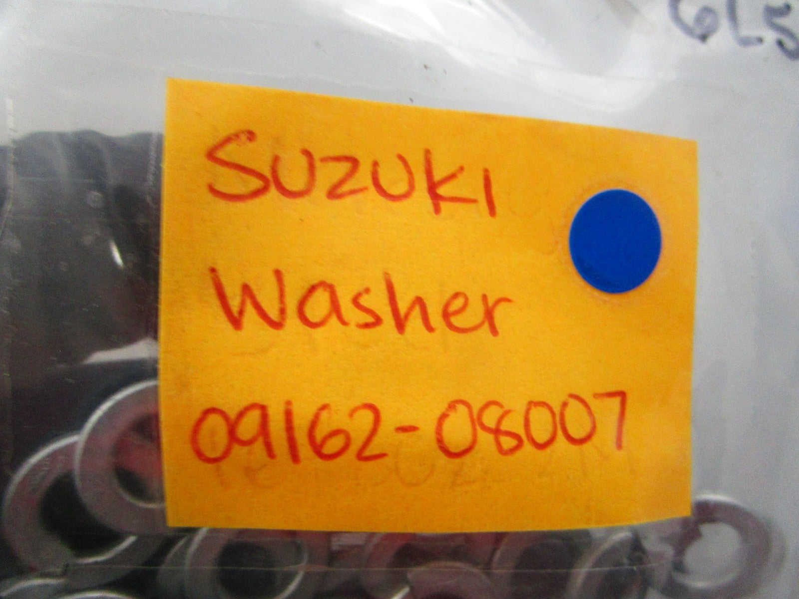 NEW OEM (LOT OF 5) 09162-08007 Suzuki Washer 0810
