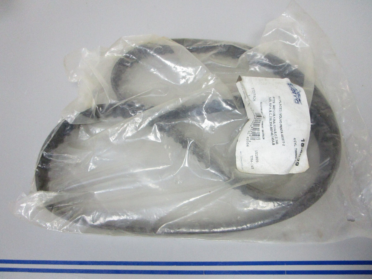 *NEW* 0810 Sierra Timing Belt 18-4029 Replaces: Volvo 463377-2