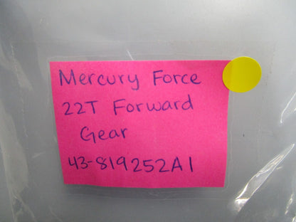 *NEW OEM* 0820 Mercury Force (22T) Forward Gear 43-819252A1