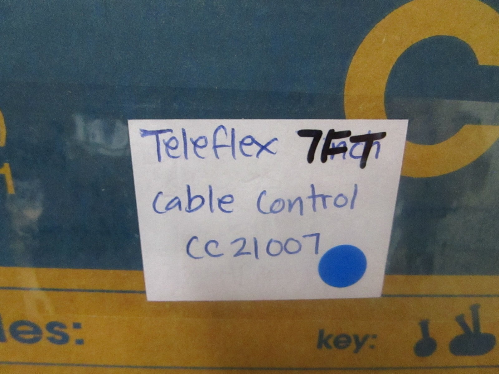 *NEW* 0780 Teleflex 7FT Cable Control CC21007