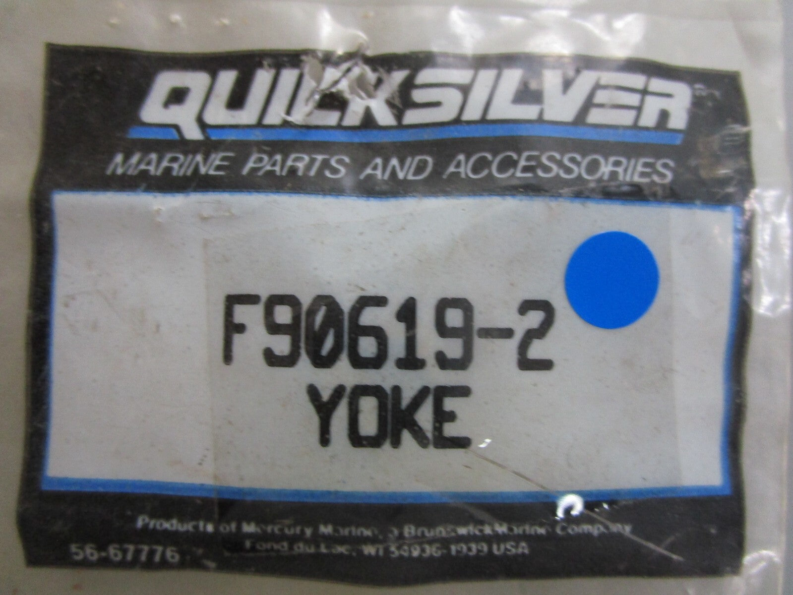 *NEW OEM* 0810 Mercury Quicksilver Yoke F90619-2
