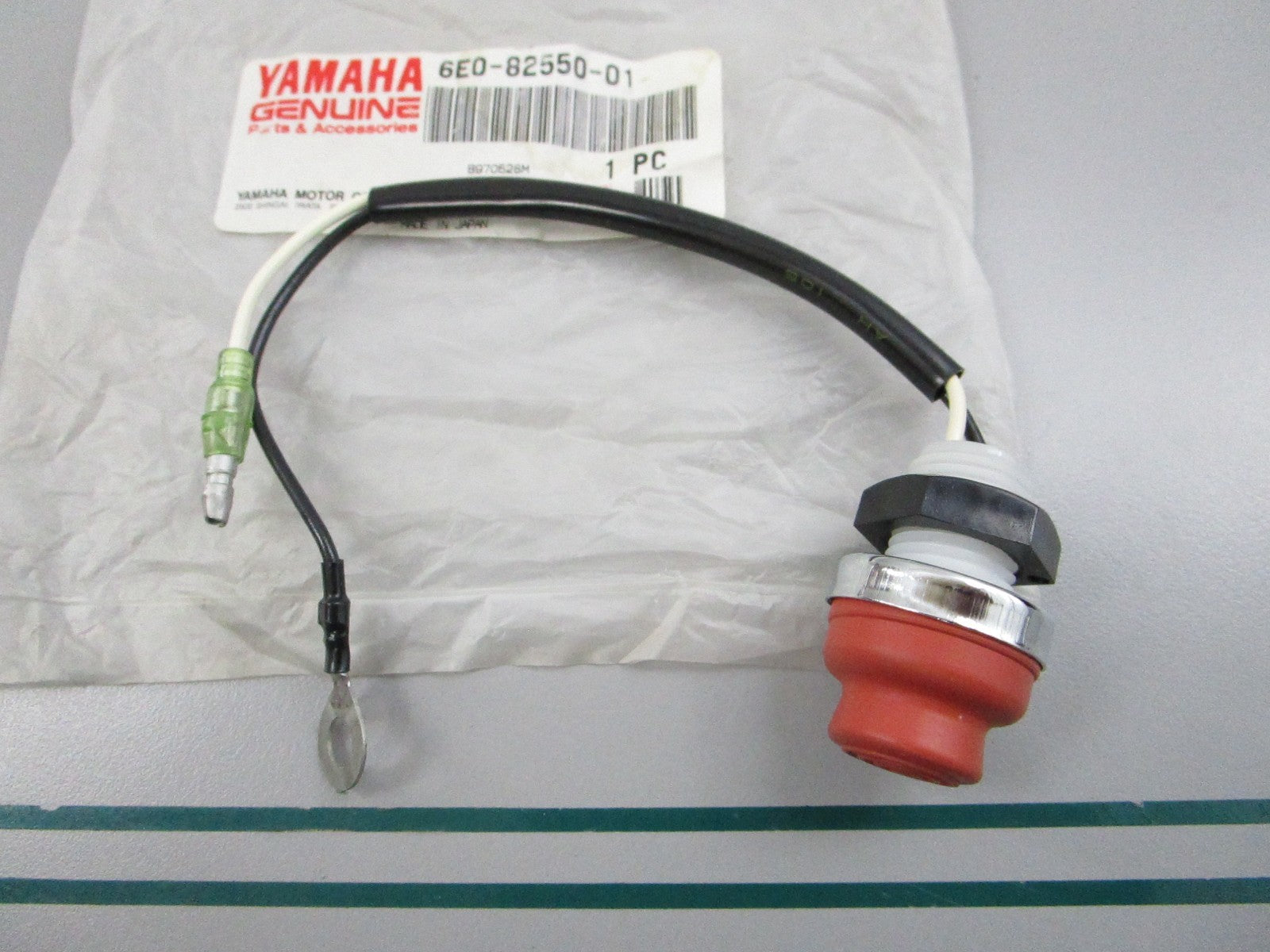 NEW OEM 6E0-82550-01-00 Yamaha Stop/Switch Assembly 0810