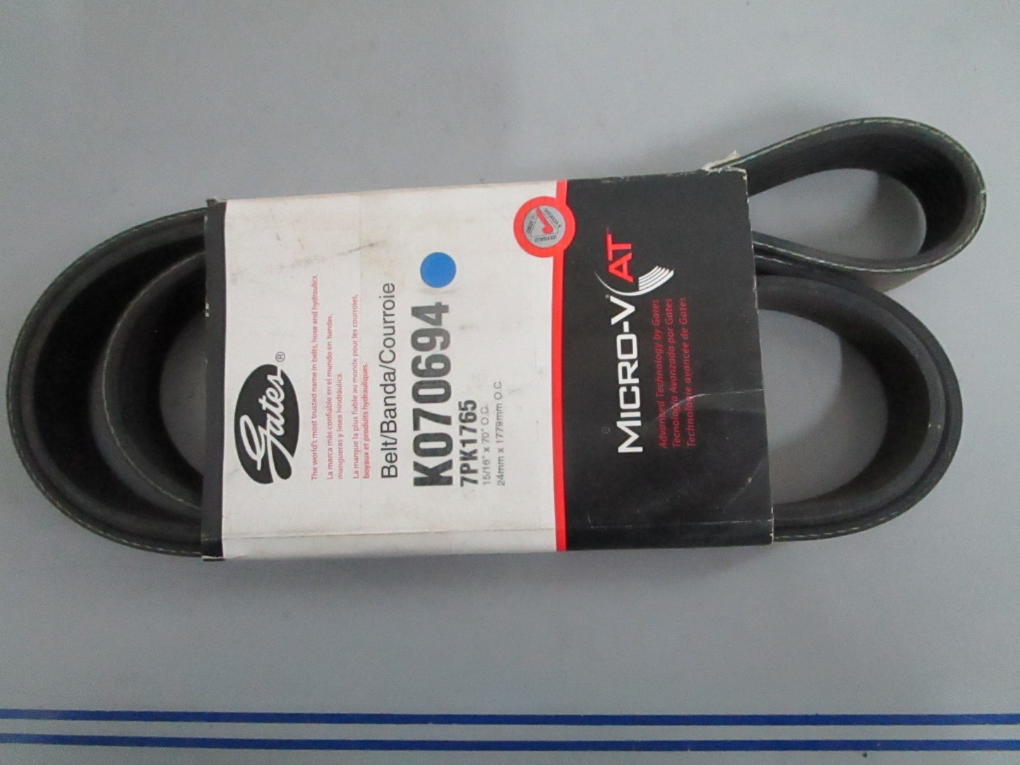 NEW K070694 Gates Serpentine Belt 0820