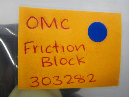 NEW OEM 303282 0303282 OMC Johnson Evinrude Friction Block 0810