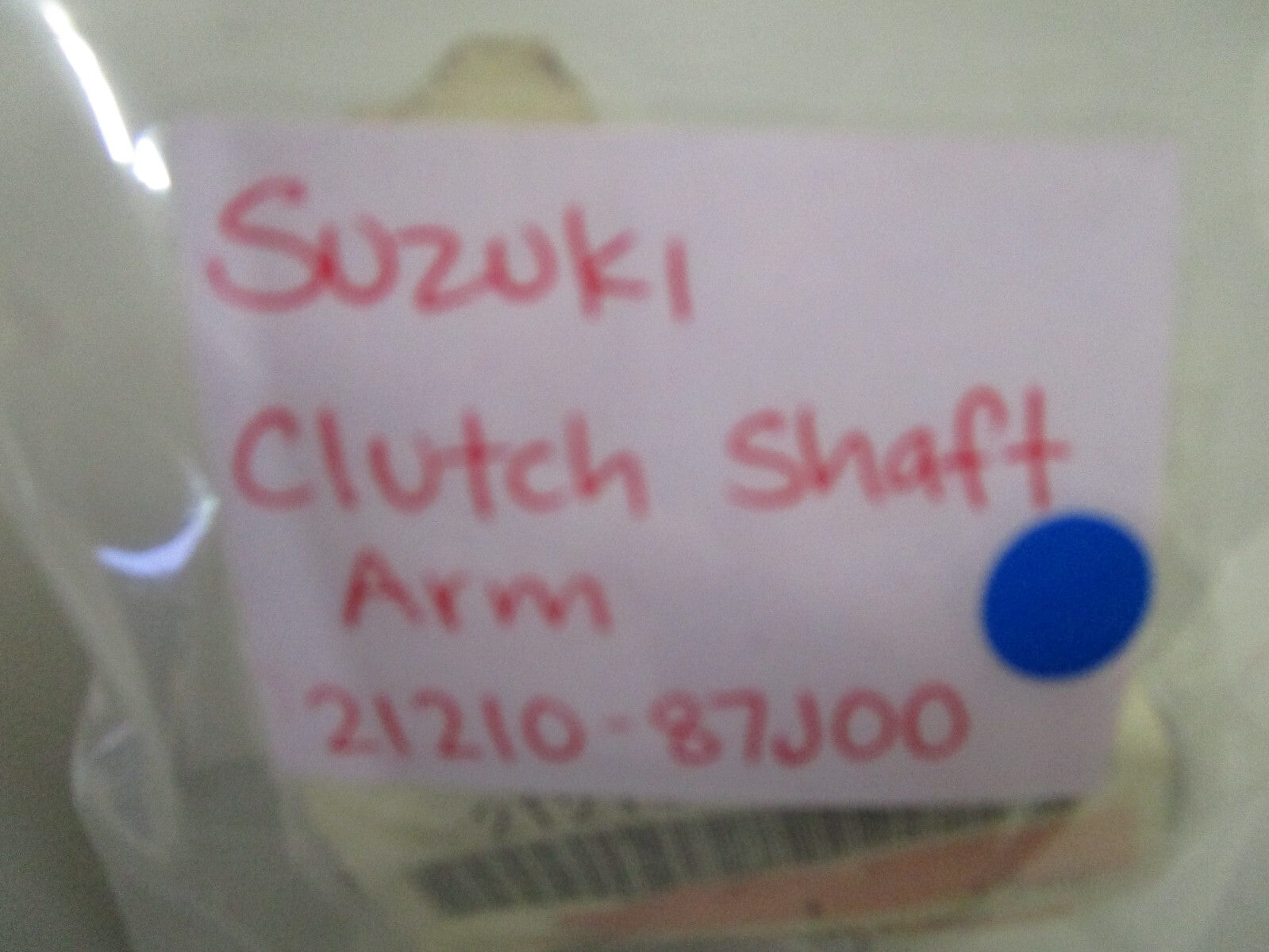 *NEW OEM* 0810 Suzuki Clutch Shaft Arm 21210-87J00