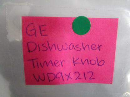 NEW OEM WD9X212 GE Dishwasher Timer Knob 0820