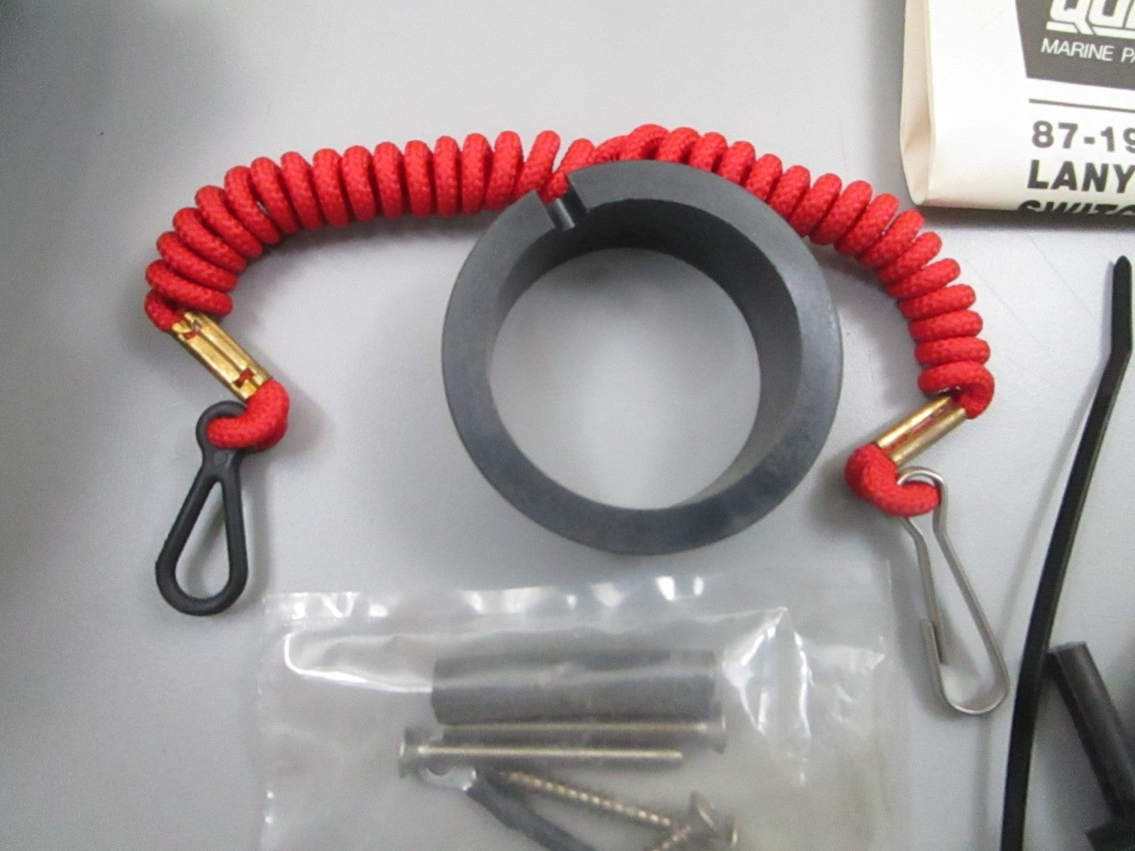 *NEW OEM* 0810 Mercury Quicksilver Switch & Lanyard Kit 87-19674A2