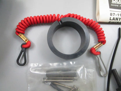 *NEW OEM* 0810 Mercury Quicksilver Switch & Lanyard Kit 87-19674A2