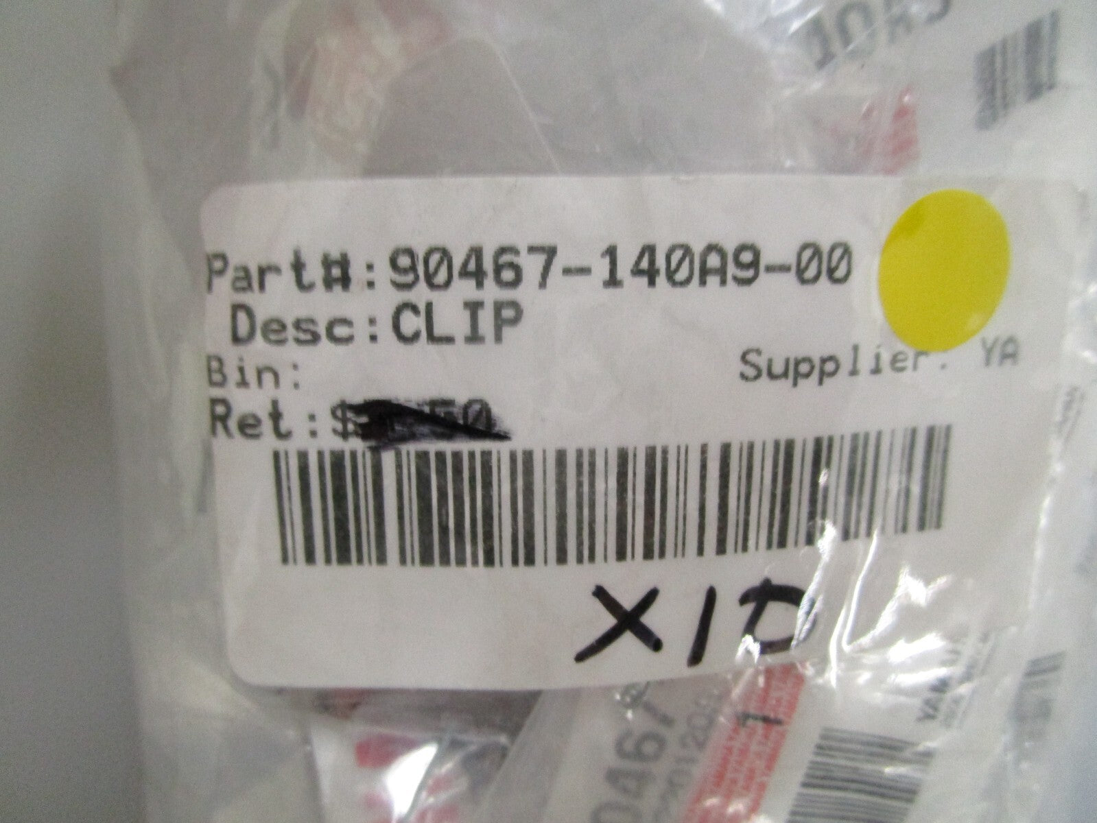 *NEW OEM* 0750 Yamaha CLIP 90467-140A9-00