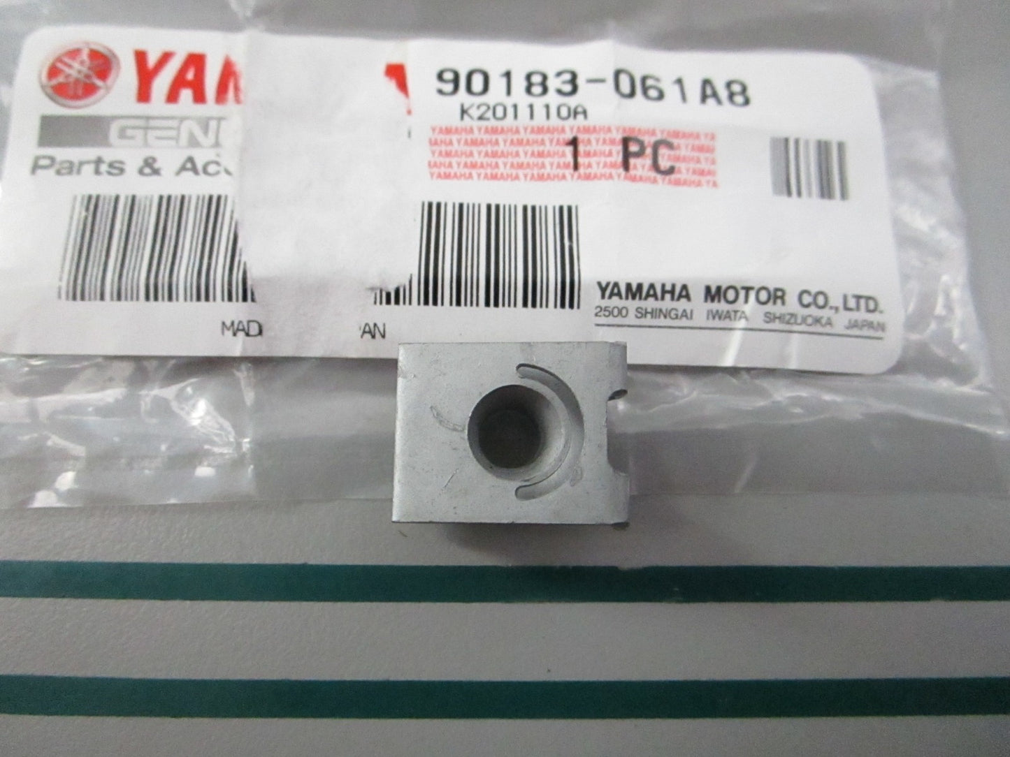 NEW OEM 90183-061A8-00 Yamaha Spring Nut 0810