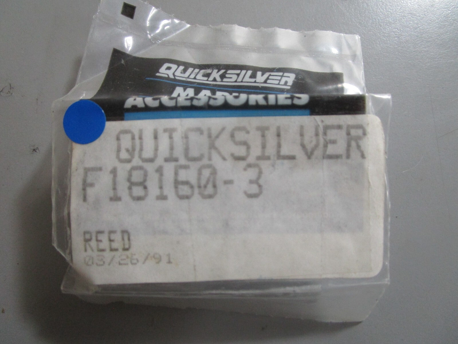 *NEW OEM* 0810 Mercury Quicksilver Reed F18160-3
