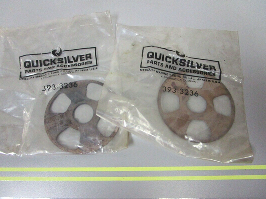 *NEW OEM* (LOT OF 2) 0750 Mercury Quicksilver ROTOR DISC 393-3236