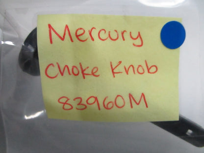 *NEW OEM* 0810 Mercury Quicksilver Choke Knob 83960M