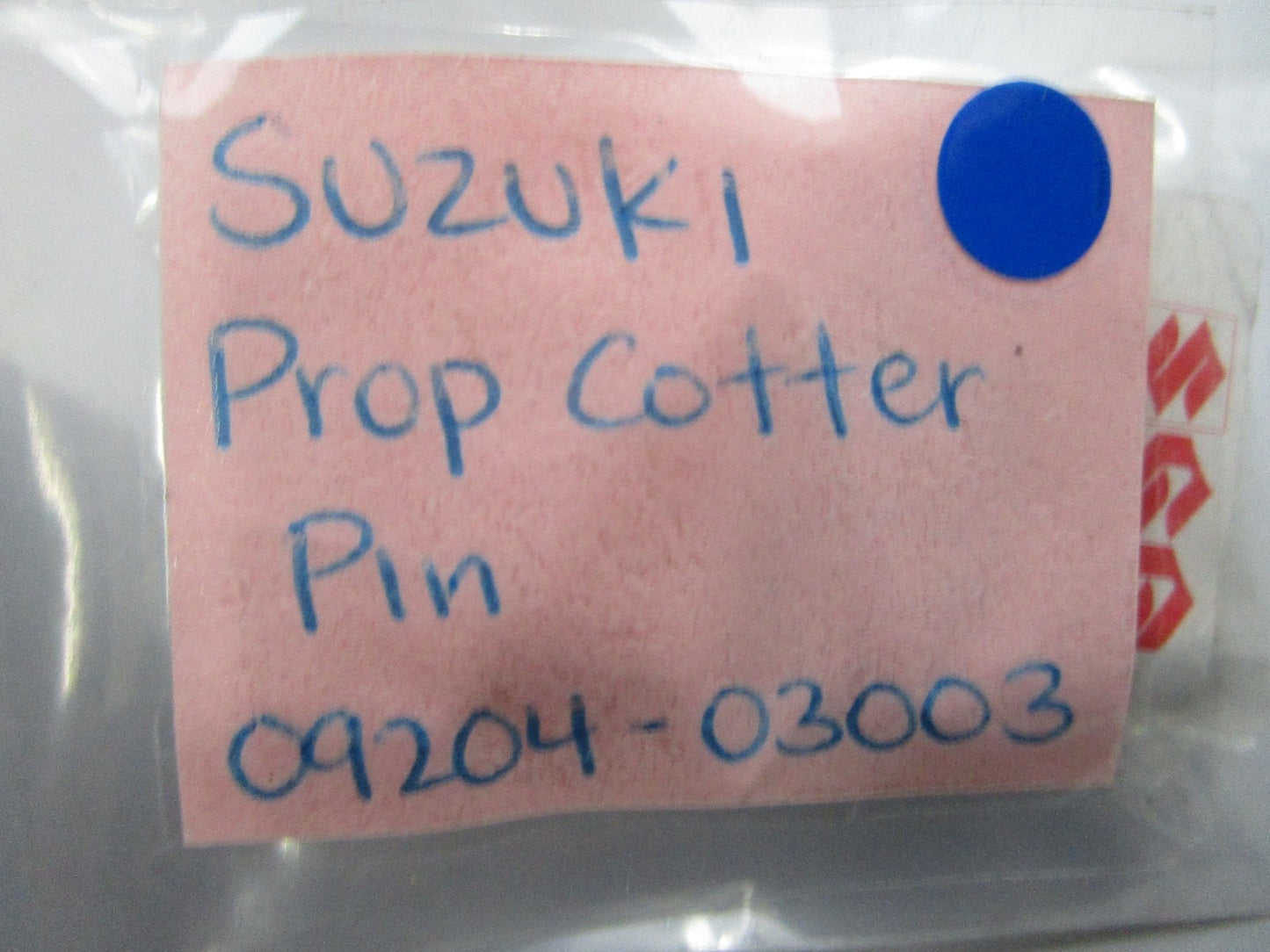 *NEW OEM* 0810 Suzuki Cotter Pin 09204-03003