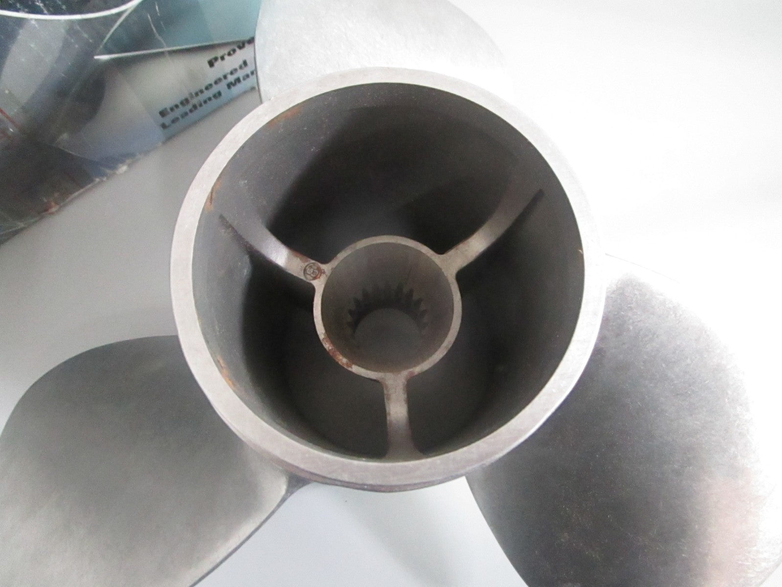 NEW OEM QS3326S Mercury Bravo 14×26 Stainless Steel Propeller 0820