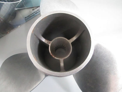 NEW OEM QS3326S Mercury Bravo 14×26 Stainless Steel Propeller 0820