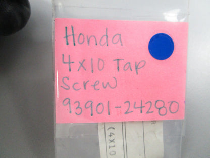 NEW OEM 93901-24280 Honda 4 x 10 Tap Screw 0810
