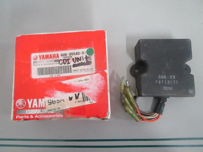 Yamaha 6M6-85540-01 CDI Unit Assy Outboard Ignition NOS Genuine NEW OEM 0820