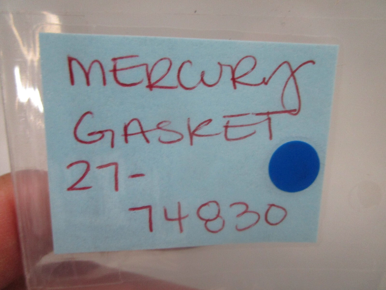 *NEW OEM* (LOT OF 2) 0770 Mercury Quicksilver Gasket 27-74830