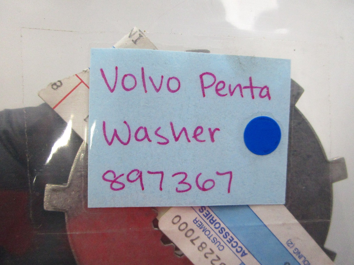NEW OEM 897367 Volvo Penta Washer 0810