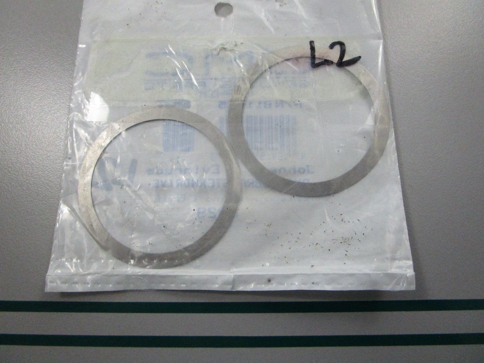 NEW OEM (LOT OF 2) 911665 0911665 OMC Johnson Evinrude Shim 0810