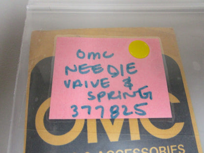 *NEW OEM* 0750 OMC Johnson Evinrude  NEEDLE VALVE & SPRING 377825 0377825