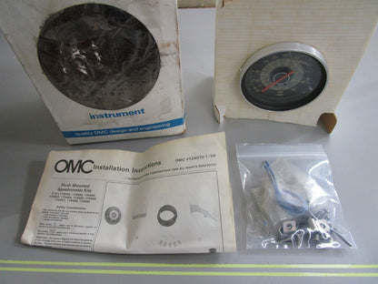*NEW OEM* 0820 OMC Johnson Evinrude Flush Mounted Speedometer Kit 174459 0174459