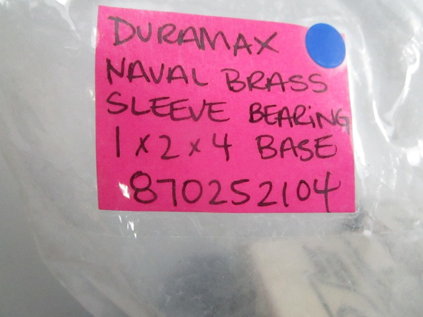 *NEW OEM* 0720 Duramax Naval Brass Sleeve Bearing 1 x 2 x 4 Base 870252104