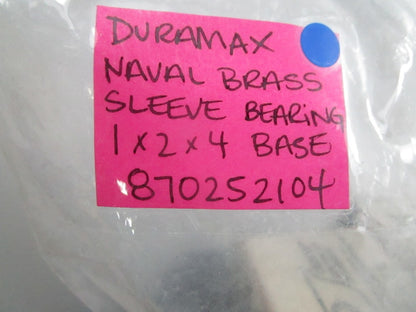 *NEW OEM* 0720 Duramax Naval Brass Sleeve Bearing 1 x 2 x 4 Base 870252104