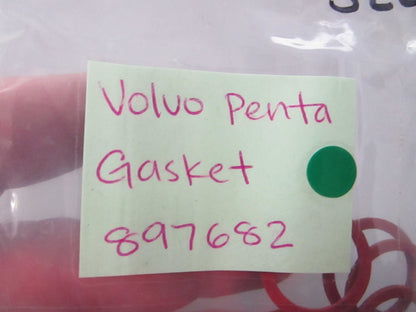 NEW OEM (LOT OF 4) 897682 Volvo Penta Gasket 0810