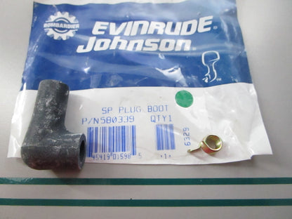 NEW OEM 580339 0580339 OMC Johnson Evinrude Plug Boot 0810