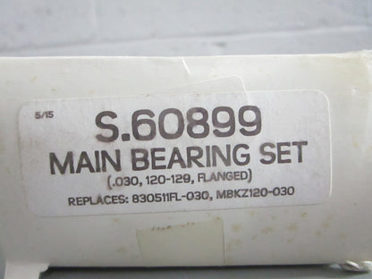 NEW S.60899 Sparex Main Bearing Set Rep: 830511FL030 Ferguson 0820